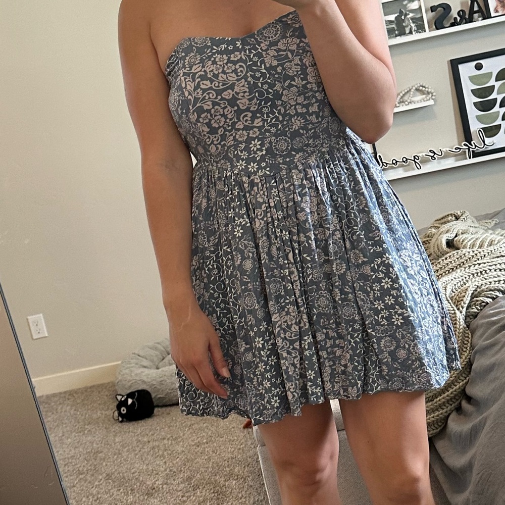 Blue mini summer dress!